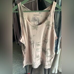 Paperbacks Women's Pastel Tie-Dye Tank Top